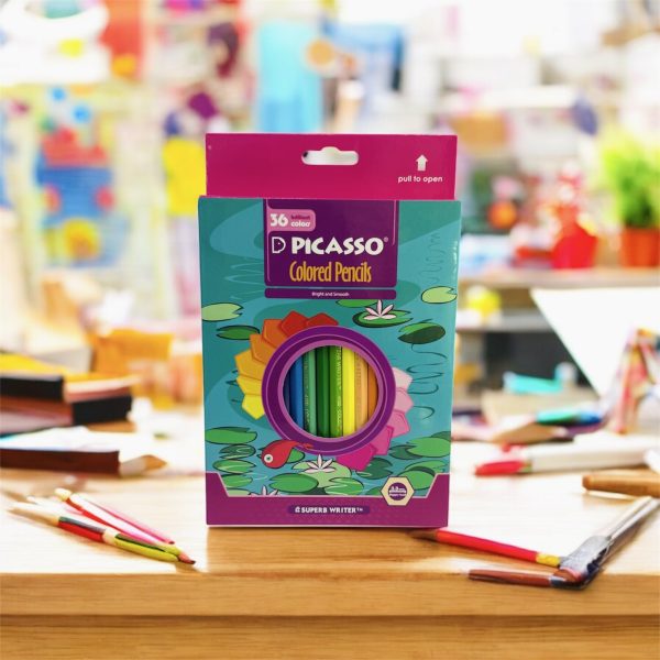 مداد 36 رنگ پیکاسو مقوایی