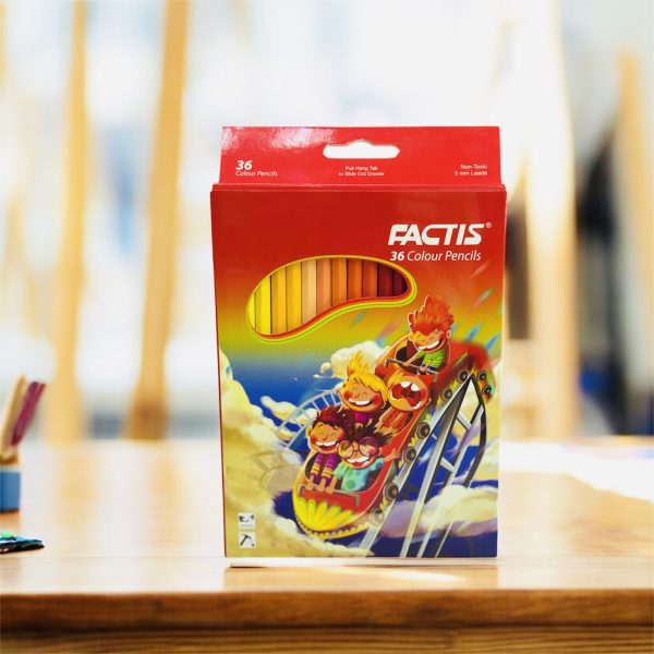 مداد 36 رنگ فکتیس مقوایی