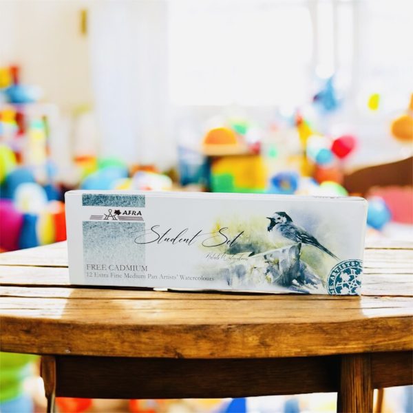 آبرنگ افرا 12 رنگ